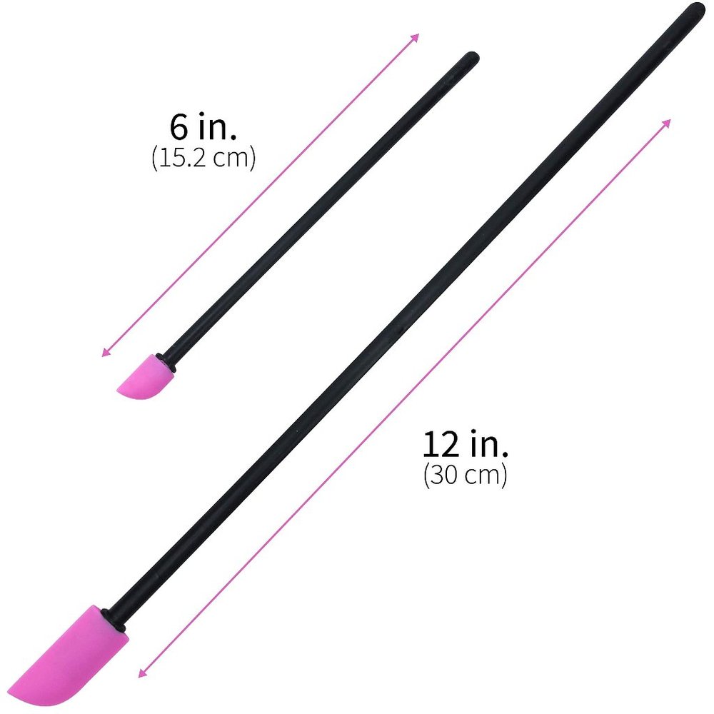 NWT Reusable Beauty Spatulas 2 Piece Set: Large & Small for Beauty & Kitchen